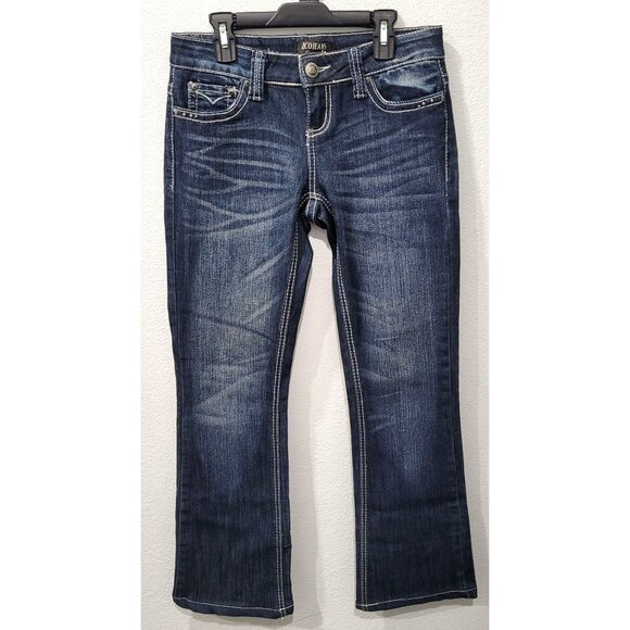 Jeans Bootcut Femme ZCO - Taille 9 - Délavage Léger - Occasion Très Bon état
